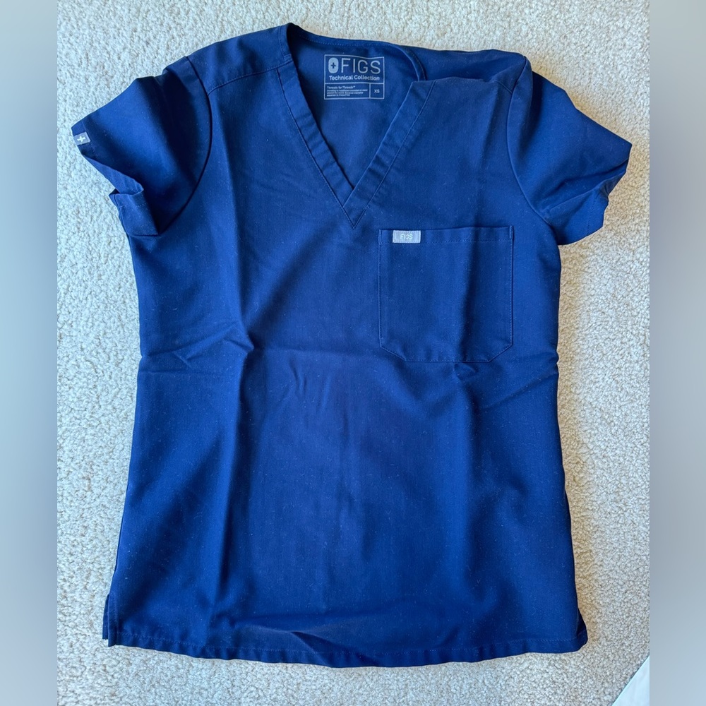 Figs Navy Scrub Set - XS